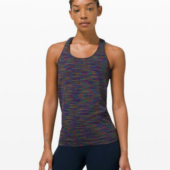 lululemon athletica Tops - 🌈 Size 8 NWT lululemon Swiftly tank *love pride rainbow